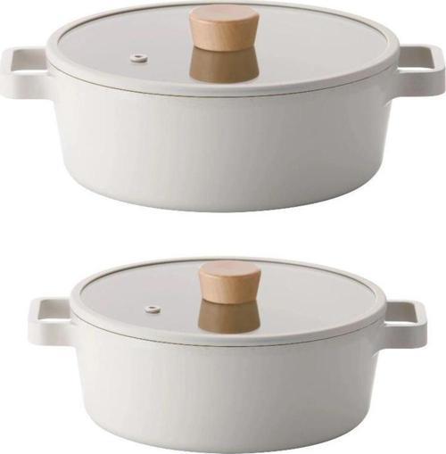 Fika Bej 4 Parça Tencere Seti 22tencere&24tencere