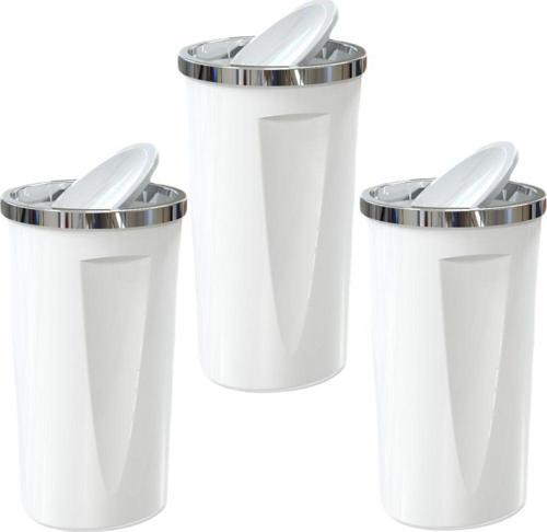 Lenox Çöp Kovası 35 LT Beyaz M-E76-01 ( 3 ADET )