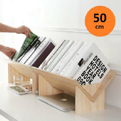 Masa Üstü kitaplık Organizer Dekoratif Demonte Kitap Rafı Kitaplık Kitap Standı Plak Standı