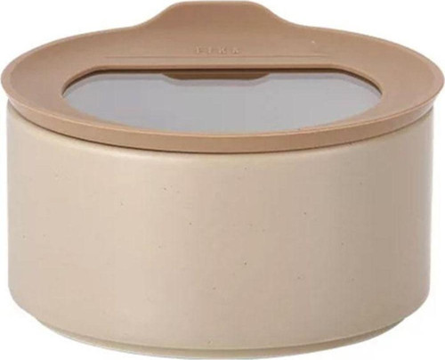 Fıka One Seramik Saklama Kabı Bej 420ml