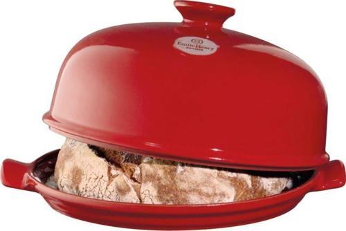 Fırın Kabı Ekmek Yuvarlak 34 Cm Kırmızı/Burgundy -349108