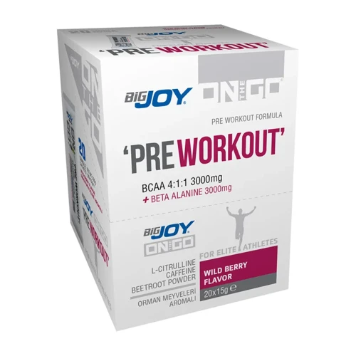 Preworkout 15g x 20 Adet Orman Meyveli