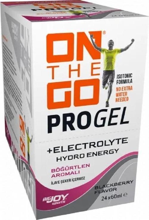 Bigjoy Sports ONTHEGO Progel Böğürtlen 24 x 60ml