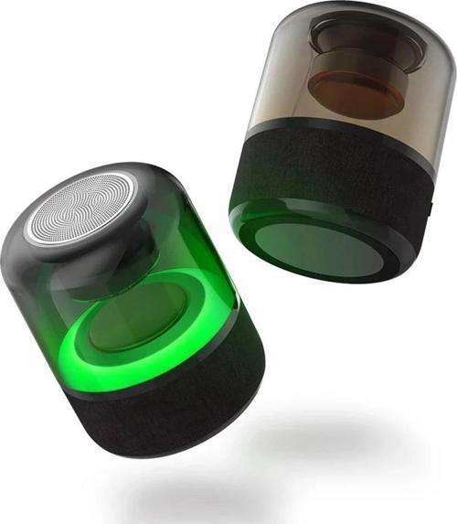 Z5 Kablosuz Bluetooth Hoparlör Led Işıklı - Siyah