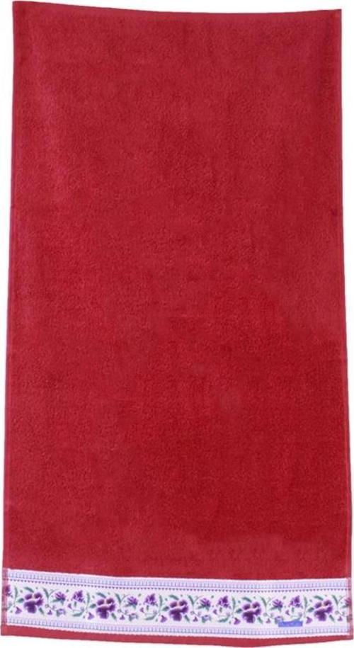 Hobby F.K. Laura El, Baş Havlusu Kırmızı 50x90