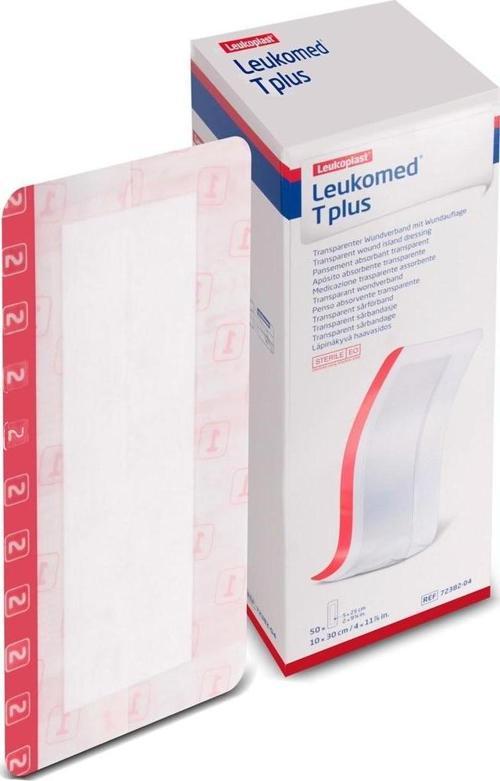 Leukomed T Plus Pedli Transparan Film Yara Örtüsü 10cm x 30cm 50'li