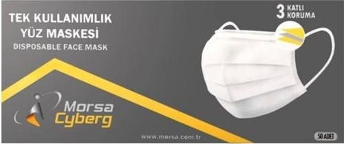 Medikal Maske 50'li Kutu (Meltbow)