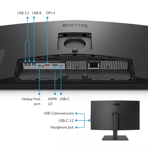 27'' IPS DesignVue PD2706U 5MS 60HZ HDMI-DP TYPEC Pivot Profesyonel Fotoğrafçı ve Tasarımcı Monitörü 3840X2160