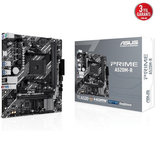 Prime A520M-R AM4 Ryzen Hdmi DDR4