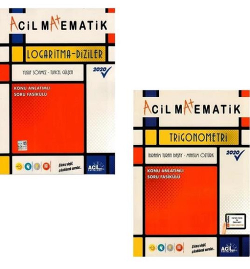 Acil Yayınları Trigonometri + Logaritma ve Diziler Matematik Fasikül Seti