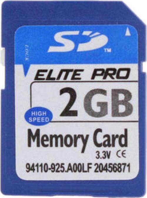 2 Gb Sd Hafıza Kartı Elite Pro