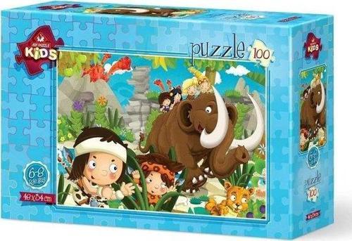Art Çocuk Puzzle Mağara Çocukları 100 Parça 5621