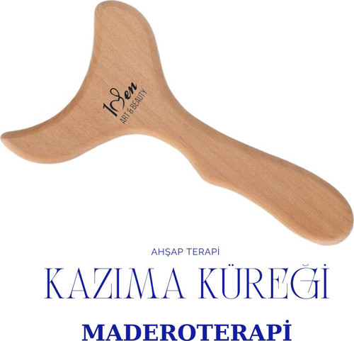 Maderoterapi Kazıma Küreği Balık Ahşap Masaj Aleti