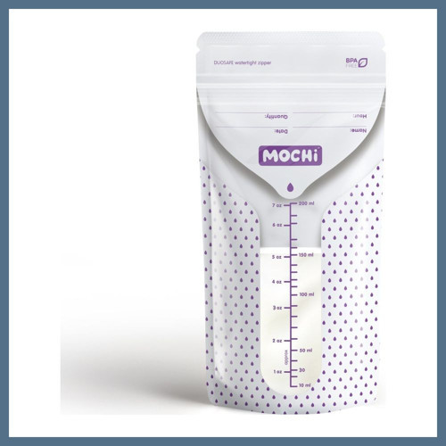 Mochi Anne Sütü Saklama Poşeti 25 Adet 200ml BBZ