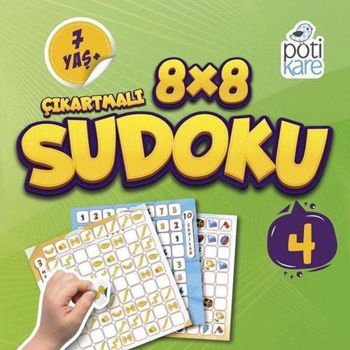 8x8 Çıkartmalı Sudoku - 4