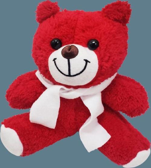 Kırmızı Peluş Oyuncak Ayıcık