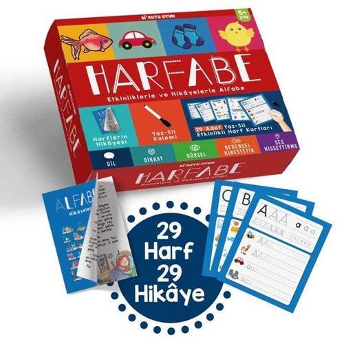 Harfabe - Etkinliklerle ve Hikayelerle Alfabe