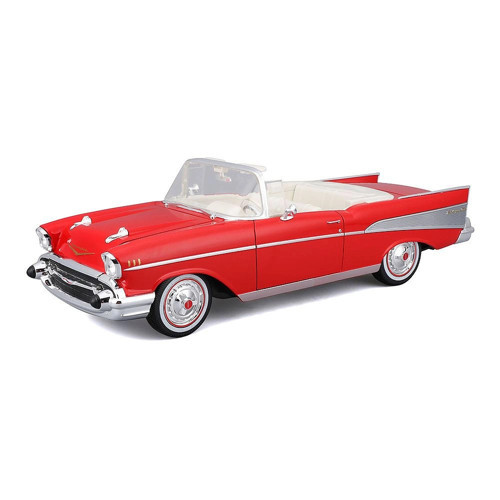 1957 Chevrolet Bel Air Convertible Model Araba 31476 Kırmızı