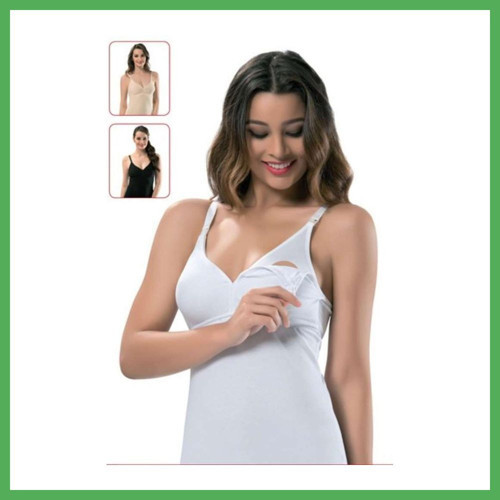 Emzirme Atleti 1268 Cream · Beden: M · Renk: Cream BEZOSS