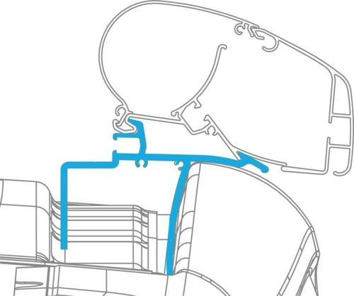 Pr2000 Vw Crafter 2017- Sonrası Tente Montaj Braketi