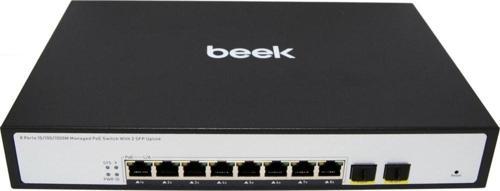 8 Port POE Switch with 2G SFP Uplink,Lite managed