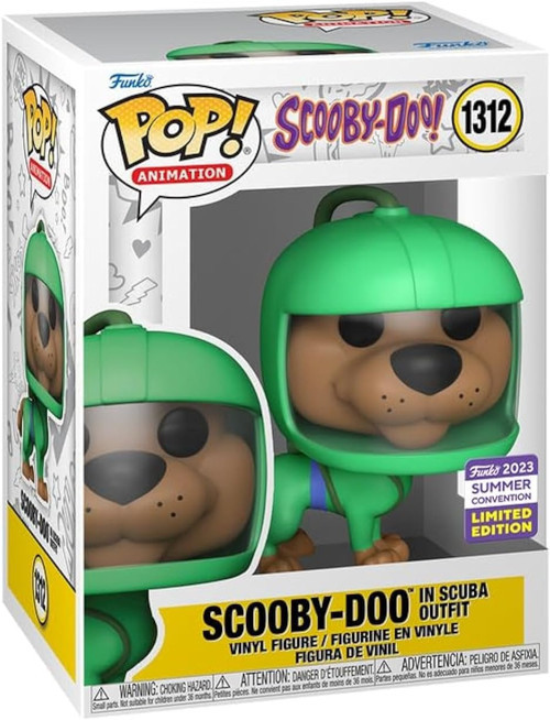 ! Vinyl: Scooby-Doo - Scooby-Doo in Scuba Outfit - San Diego Comic Con
