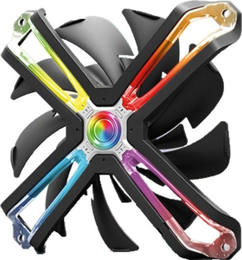 ZM-SF120 120mm 1500RPM Ters Çark Fan Tasarımlı ARGB FDB Kasa Fanı