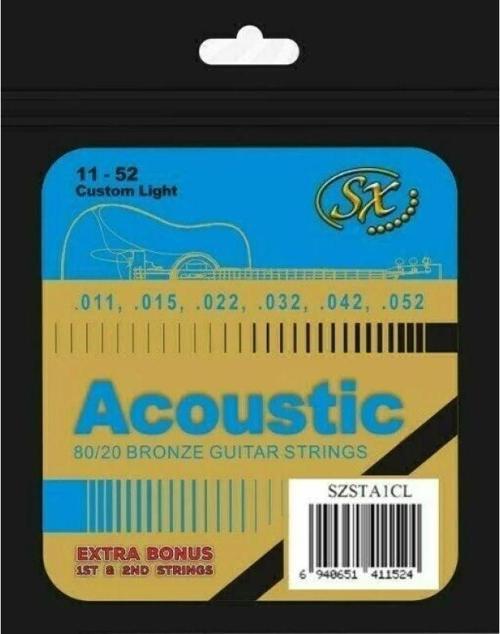 SZSTA1CL Custom Light Bronz Akustik Gitar Teli (11-52)