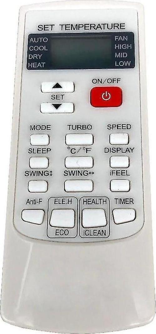 Simfer SV-4101I/4101D İle Uyumlu İnverter Klima Kumandası