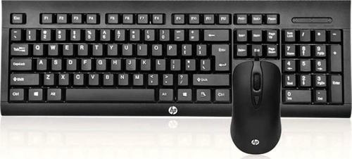 1QW64AA KM100 Q KLAVYE-MOUSE SET,SİYAH