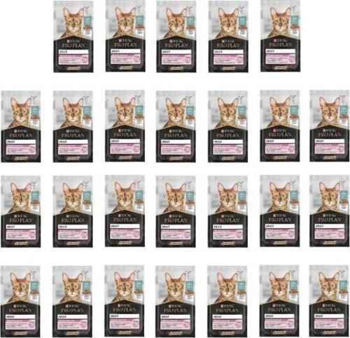 Pouch Delicate Okyanus Balıklı Yetişkin Kedi Maması 85 G - 26 Adet