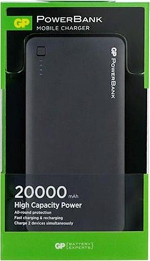 GP3C20ABE Powerbank Li-ion 20000 mAh Harici Batarya ( Siyah )