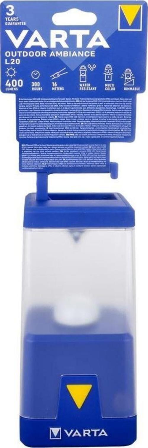 17666 Outdoor Ambiance L20 Lantern 6AA Fener
