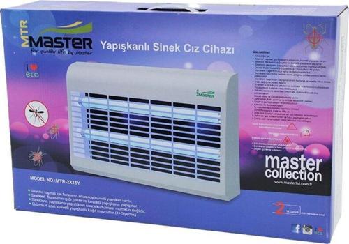 2 LEDLİ SİNEK ÖLDÜRÜCÜ CIZ CİHAZI 30WYAPIŞKANLI 47.5X9X5X29CM100M2 ETKİNLİK ALANI MTR-2X15Y (2818)