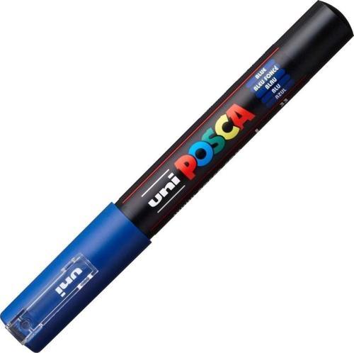 Markör Boyama Posca Su Bazlı Poster Kalemi 0.7 Mm Mavi Pc-1M (6 Lı Paket)