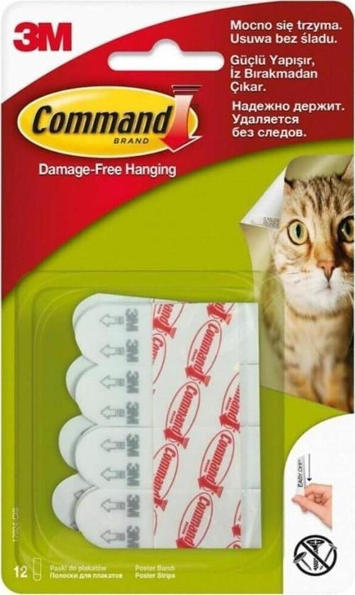 Command™ Poster Cırt Bant 17024 