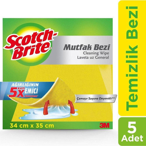 Scotch-Brite® Mutfak Bezı 5'Li