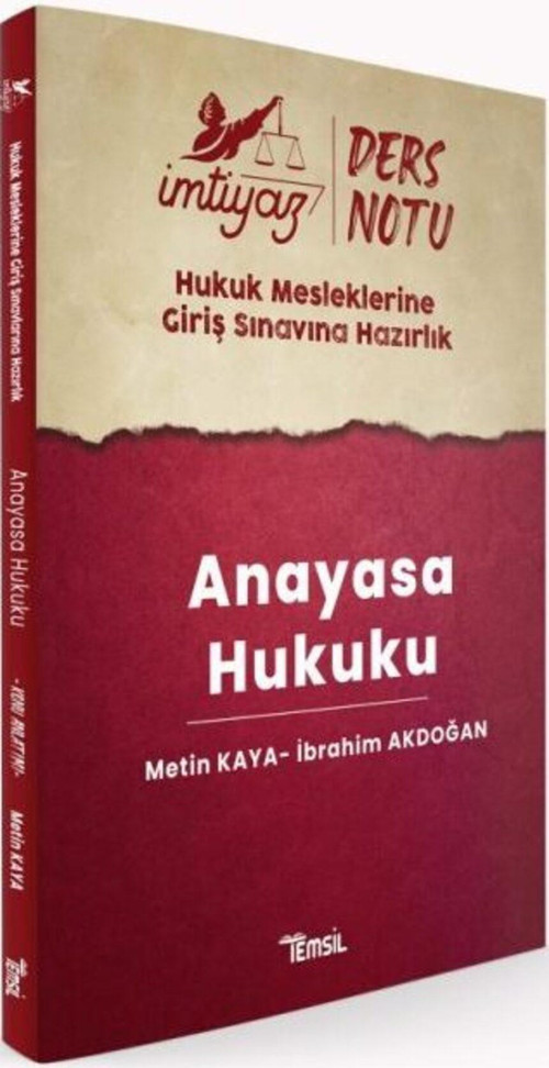 İmtiyaz Ders Notları HMGS Anayasa Hukuku