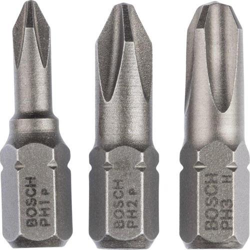 - 3 Parçalı Extra Hard Serisi Vidalama Ucu Seti PH1/2/3*25 mm