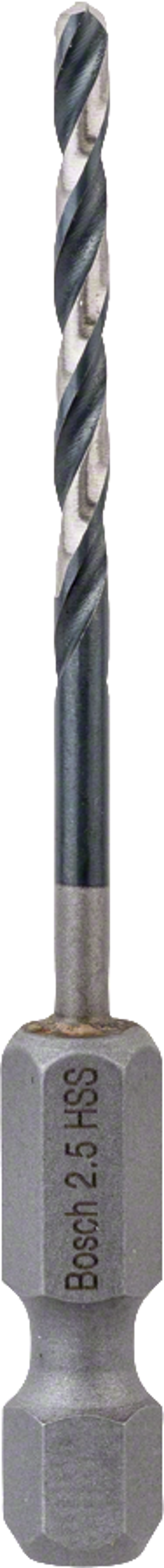 - Altıgen Şaftlı - Impact Control - HSS Metal Matkap Ucu 2,5*69mm