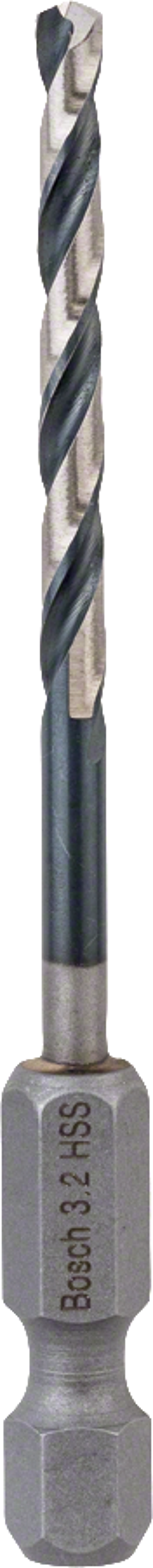 - Altıgen Şaftlı - Impact Control - HSS Metal Matkap Ucu 3,2*75mm