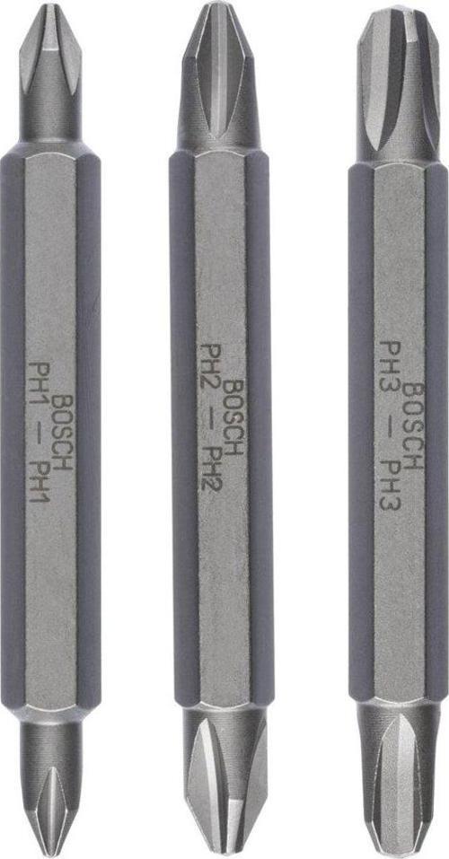 - Çift Taraflı Vidalama ucu PH1/2/3*60 mm 3'lü