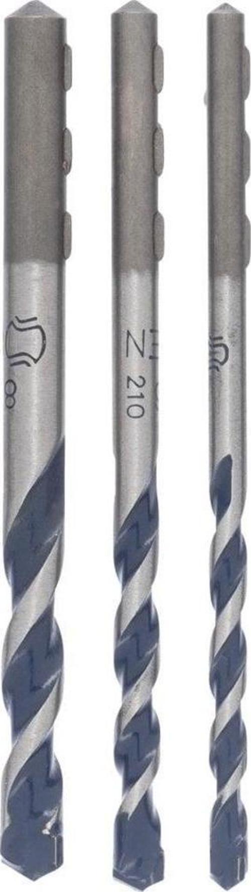 - cyl-5 Serisi, Blue Granite Turbo Beton Matkap Ucu 3'lü 5-6-8 mm