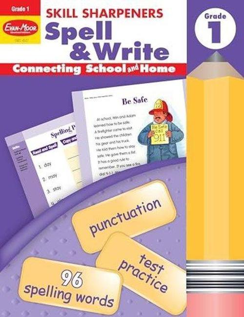 Skill Sharpeners Spell and Write Grade 1