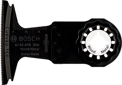 - Starlock - AII 65 APB - BIM Ahşap ve Metal İçin Daldırmalı Testere Bıçağı 1'li