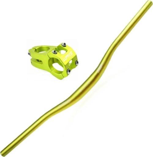Wake 78cm Gidon+Gidon Boğazı Takım Wake Takım Renkli Gidon Yeşil