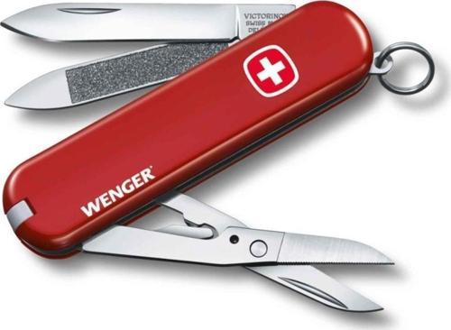 Wenger 0.6423.91 Kırmızı İsviçre Çakısı 65mm 7F