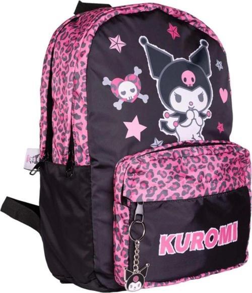 Okul Çantası Pembe Leopar Desenli