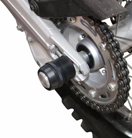 Honda CRF250L / CRF 250 Rally 2023-2024 Uyumlu Aks Koruma Takozu Siyah