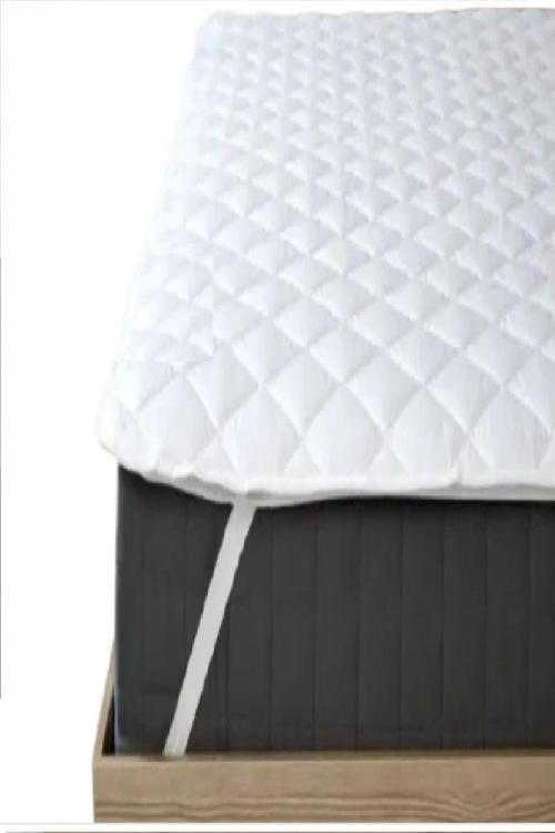 Kapitoneli Sıvı Geçirmez Alez 120X200 Cm Tek Kişilik Köşe Lastikli